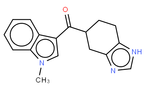 5-[(1-甲基吲哚-3-基)羰基]-4,5,6,7-四氫苯并咪唑