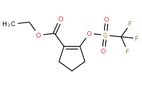 Ethyl 2-(((trifluoromethyl)sulfonyl)oxy)cyclopent-1-enecarboxylate
