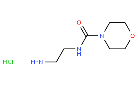 4-Morpholinecarboxamide, N-(2-aminoethyl)-, hydrochloride