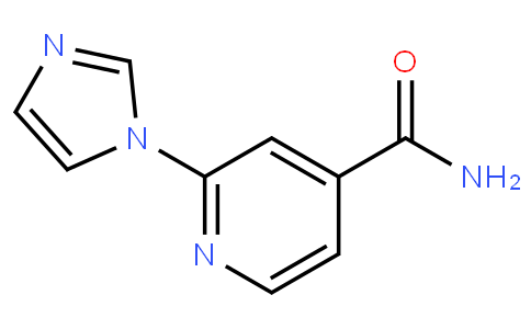 2-imidazol-1-ylpyridine-4-carboxamide