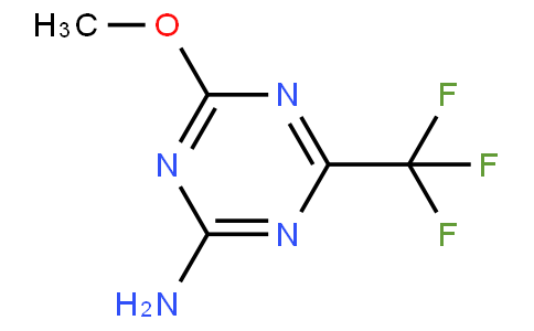 4-methoxy-6-(trifluoromethyl)-1,3,5-triazin-2-amine