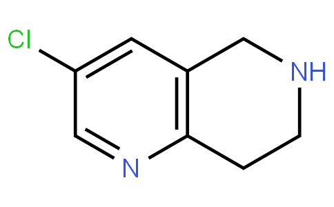 3-chloro-5,6,7,8-tetrahydro-1,6-naphthyridine