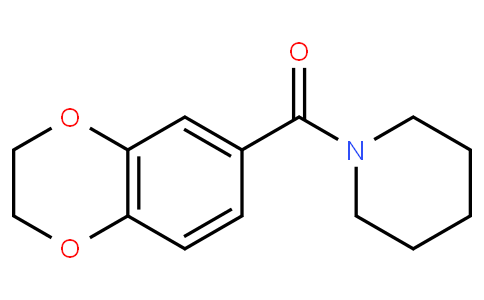 2,3-dihydro-1,4-benzodioxin-6-yl(piperidin-1-yl)methanone