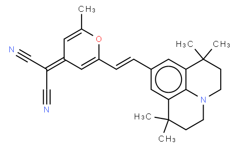 4-(Dicyanomethylene)-2-methyl-6-(1,1,7,7-tetramethyljulolidyl-9-enyl)-4H-pyran