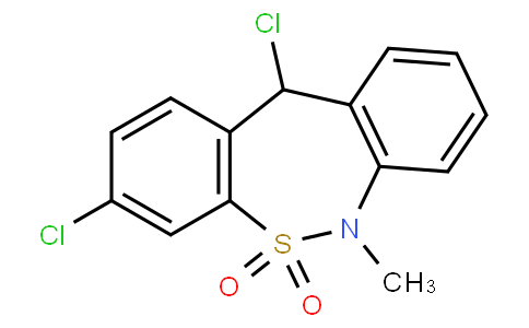 3,11-二氯-6,11-二氫-6-甲基-二苯并[c,f][1,2]硫氮雜卓 5,5-二氧化物