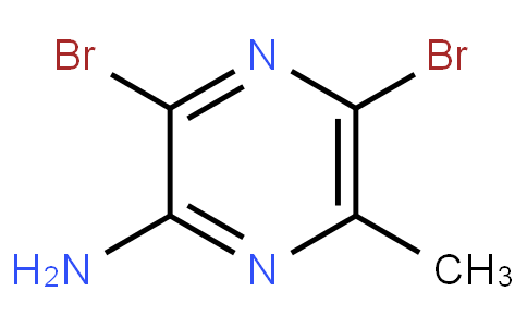 3,5-dibromo-6-methylpyrazin-2-amine