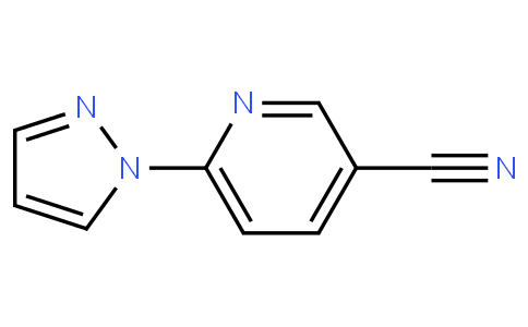 6-pyrazol-1-ylpyridine-3-carbonitrile