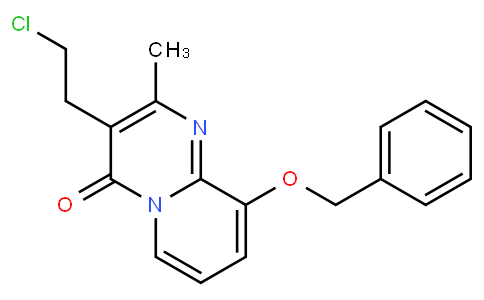 3-(2-氯乙基)-2-甲基-9-芐氧基-4H-吡啶并[1,2A]嘧啶-4酮 (帕潘立酮)
