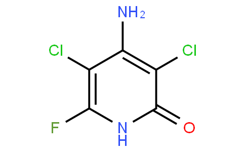 6-氟-3,5-二氯-4-氨基2-羥基吡啶