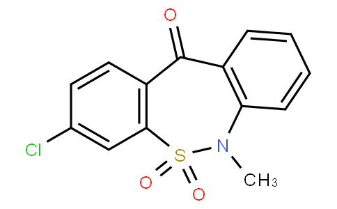3-氯-6-甲基二苯并[c,f][1,2]硫氮雜卓-11(6H)-酮 5,5-二氧化物