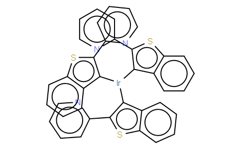2-(3H-1-benzothiophen-3-id-2-yl)pyridine,iridium(3+)