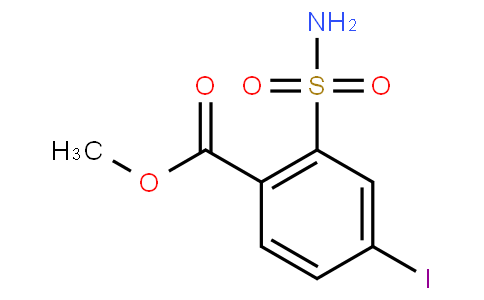 2-(Aminosulfonyl)-4-iodobenzoic acid methyl ester