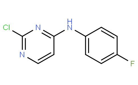 2-氯-N-(4-氟苯基)嘧啶-4-胺