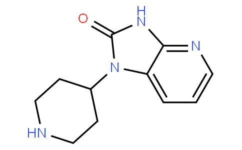 1,3-二氫-1-(4-哌啶基)-2H-咪唑并[4,5-b]吡啶-2-酮