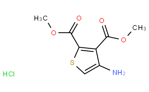 Dimethyl 4-aminothiophene-2,3-dicarboxylate hydrochloride