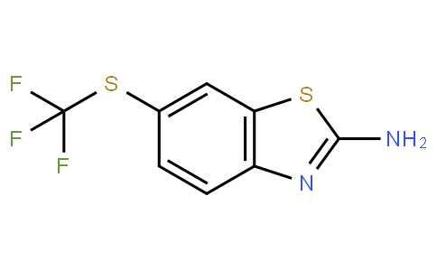 2-氨基-6-三氟甲硫基苯并噻唑