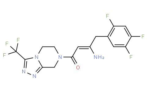 (2Z)-4-氧代-4-[3-(三氟甲基)-5,6-二氫-[1,2,4]三唑并[4,3-a]吡嗪-7(8H)-基]-1-(2,4,5-三氟苯基)丁-2-烯-2-胺