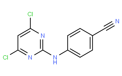 4-[(4,6-dichloropyrimidin-2-yl)amino]benzonitrile