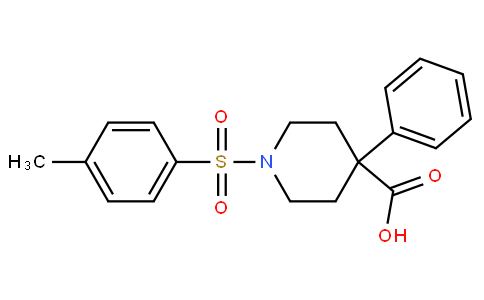 1-(4-methylphenyl)sulfonyl-4-phenylpiperidine-4-carboxylic acid