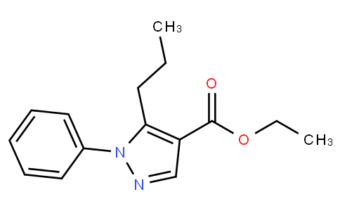 1-苯基-5-丙基-1H-吡唑-4-羧酸乙酯