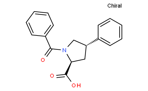 trans-1-Benzoyl-4-phenyl-L-proline