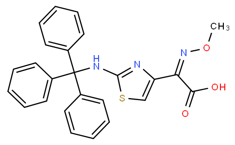 (Z)-2-(2-三苯甲氨基噻唑-4-基)-2-甲氧亞氨基乙酸