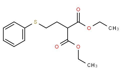 diethyl 2-(2-phenylsulfanylethyl)propanedioate