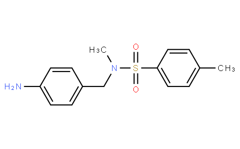 N-[(4-aminophenyl)methyl]-N,4-dimethylbenzenesulfonamide