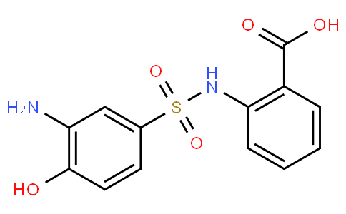 2-氨基苯酚-4-(2’-羧基)磺酰苯胺
