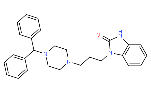 3-[3-(4-benzhydrylpiperazin-1-yl)propyl]-1H-benzimidazol-2-one