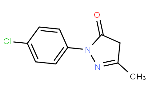 1-(4-氯苯基)-3-甲基-2-吡唑啉-5-酮