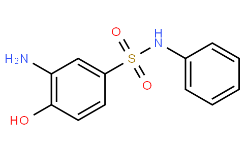 3-amino-4-hydroxy-N-phenylbenzenesulfonamide