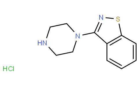 3-(1-哌嗪基)苯并異噻唑鹽酸鹽