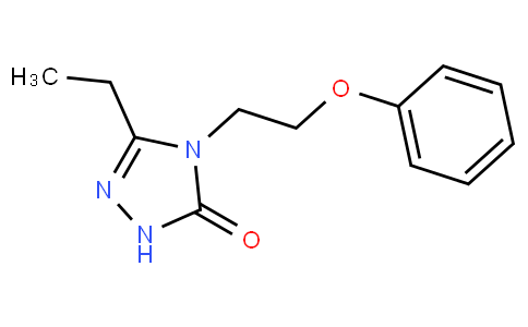 5-乙基-4-(2-苯氧基乙基)-2H-1,2,4-三氮唑-3(4H)-酮