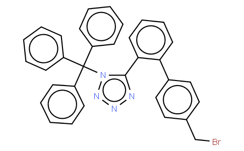 N-(三苯基甲基)-5-(4\'-溴甲基聯(lián)苯-2-基)四氮唑