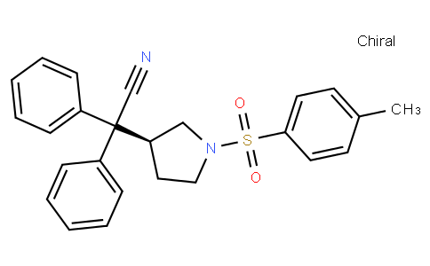 3-(S)-(1-Cyano-1,1-diphenylmethyl)-1-tosylpyrrolidine