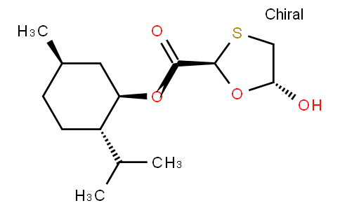 (2R,5R)-5-Hydroxy-1,3-oxathiolane-2-carboxylic acid (1R,2S,5R)-5-methyl-2-(1-methylethyl)cyclohexyl ester