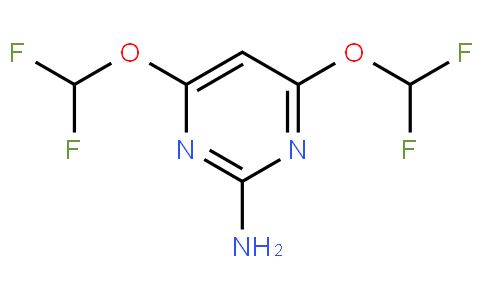 4,6-bis(difluoromethoxy)pyrimidin-2-amine