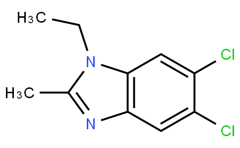 5,6-Dichloro-1-ethyl-2-methylbenzimidazole