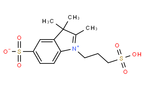 2,3,3-trimethyl-1-(3-sulfopropyl)indol-1-ium-5-sulfonate