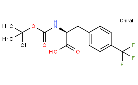 (S)-2-((tert-Butoxycarbonyl)amino)-3-(4-(trifluoromethyl)phenyl)propanoic acid