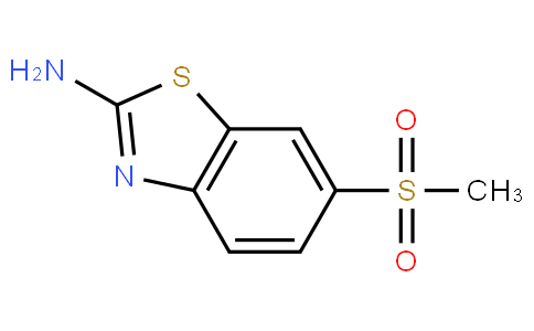 2-氨基-6-甲砜基苯并噻唑