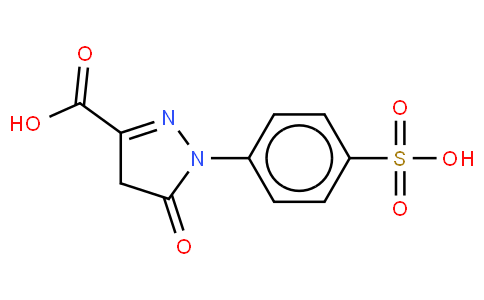1-(4’-磺酸苯基)-3-羧基-5-吡唑啉酮