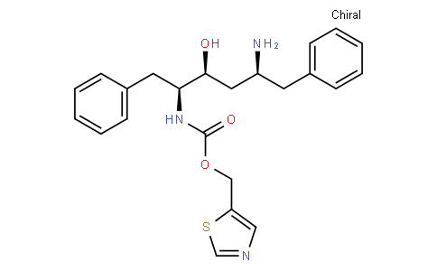 (2S,3S,5S)-5-氨基-2-(N-((5-噻唑基)-甲氧羰基)氨基)-1,6-二苯基-3-羥基己烷