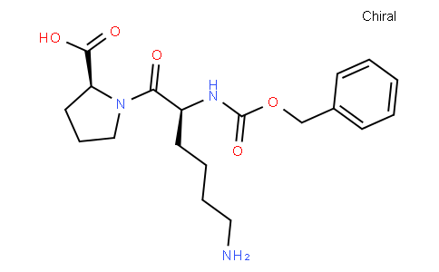 (2S)-1-[(2S)-6-amino-2-(phenylmethoxycarbonylamino)hexanoyl]pyrrolidine-2-carboxylic acid