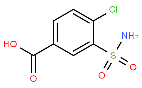 4-Chloro-5-sulphamoylbenzoic acid