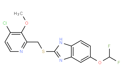 5-Difluoromethoxy-2-[(4-Chloro-3-Methoxy-2-Pyridinyl)Methyl]Thio-1H-Benzimidazole