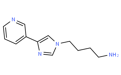 4-(4-(Pyridin-3-yl)-1H-imidazol-1-yl)butan-1-amine