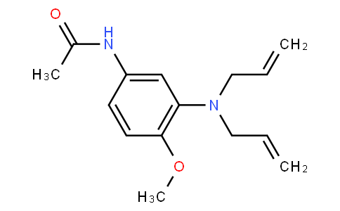 3-(N,N-二烯丙基)氨基-4-甲氧基乙酰苯胺