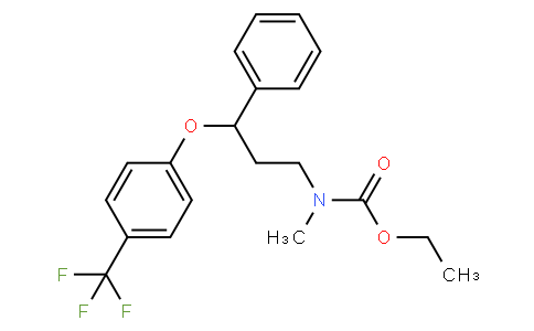 Ethyl N-methyl-N-[3-phenyl-3-[4-(trifluoromethyl)phenoxy]propyl]carbamate